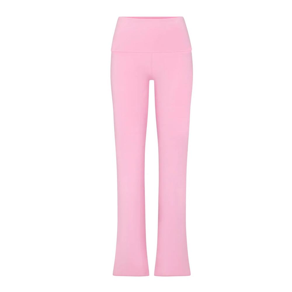 NWT Skims Cotton Jersey Foldover Pant Limited Edition Cotton Candy Pink XXS